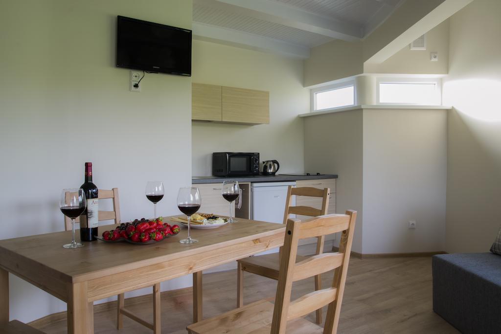 Apartamentai Upe Šventoji Værelse billede
